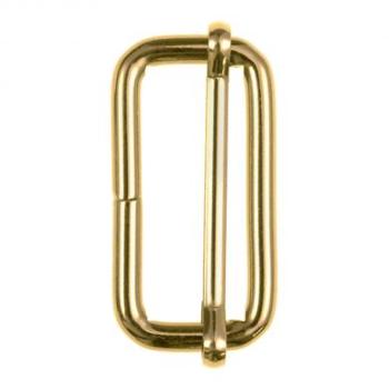 Leiterschnalle, 40 mm, goldfarbig